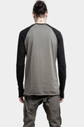 Thom/Krom | SS24 - Block color long sleeve tee, Ivy green