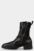 Side zip boots, Vibram sole