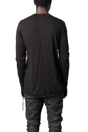 MD75 | AW26 - Fine gauge light wool crew neck sweater, MD13125
