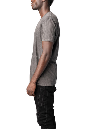 MD75 | AW26 - V neck cross seam cotton t-shirt, MD13153