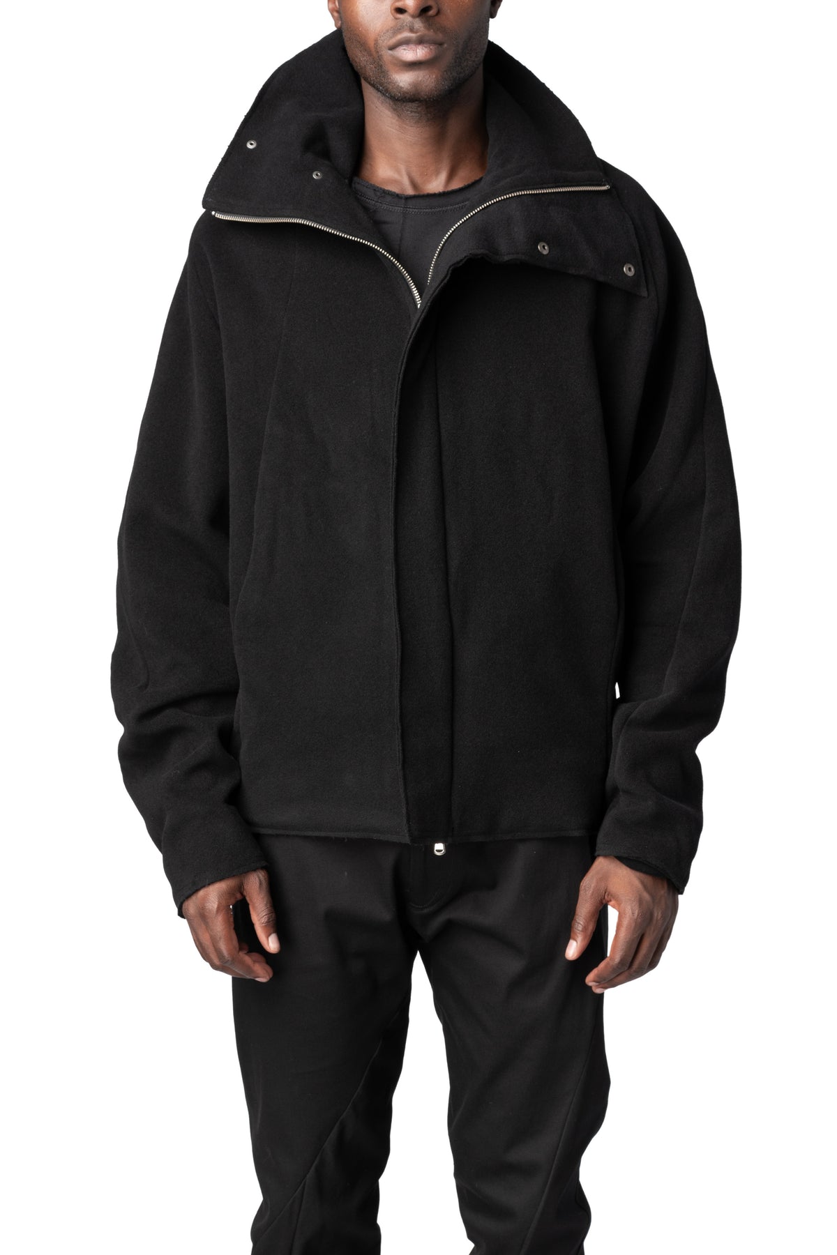 LEB Leon Emanuel Blanck | AW26 - Wool felt aviator jacket, K03-AJ-WF