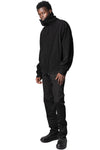 Wool felt aviator jacket