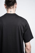 JULIUS_7 | Pre-Spring SS24 - Printed raglan T-Shirt, Black