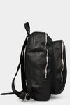 GUIDI | Double compartment leather backpack | DBP06