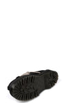 Quad sole Megalace nubuck mule