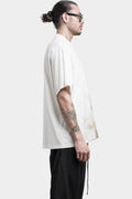 JULIUS_7 | Pre-Spring SS24 - Oversized printed raglan T-Shirt, Off White