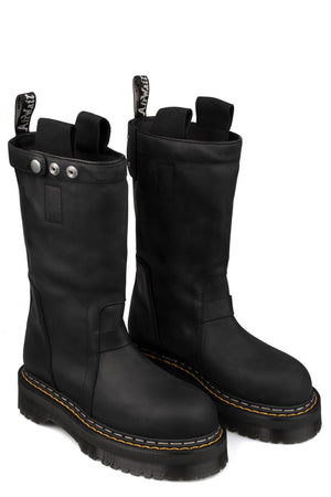 Rick Owens | AW26 - Dr. Martens quad sole pull on nubuck boot, DM02F1814