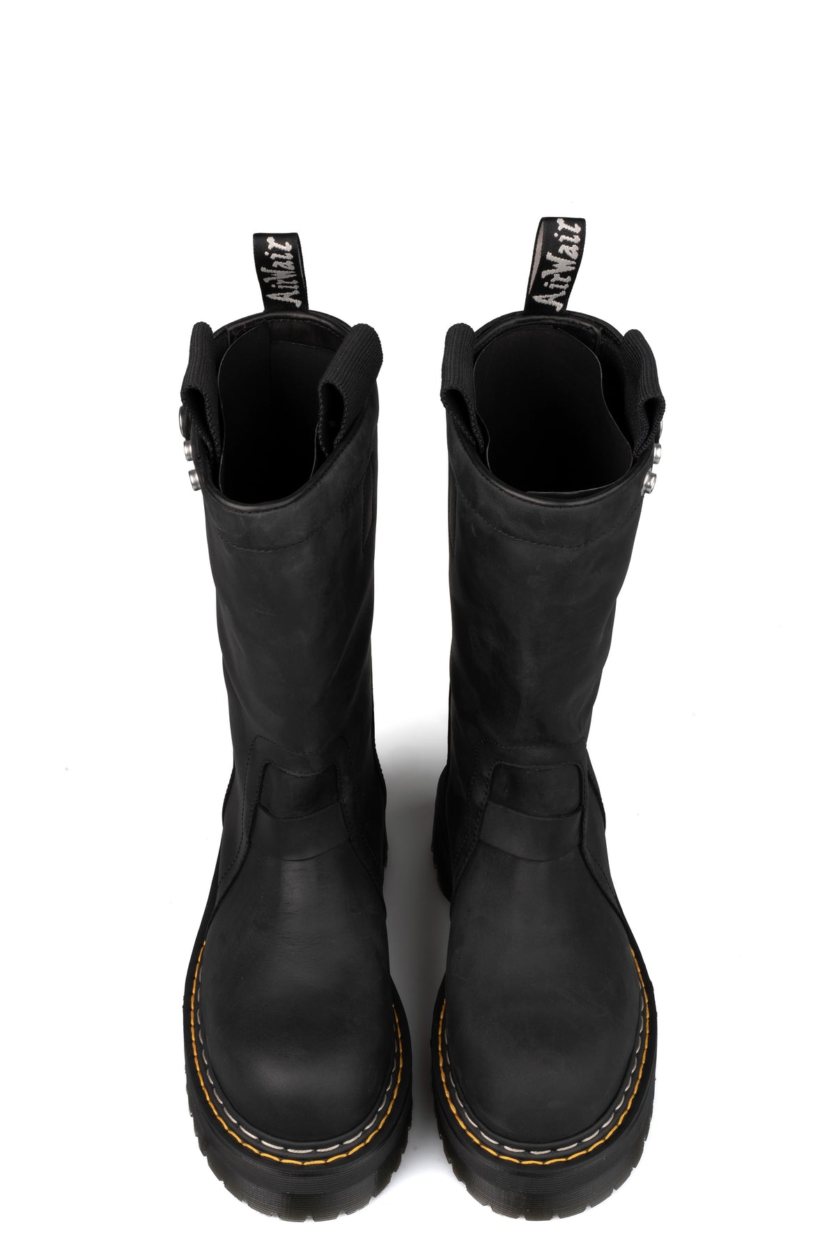 Rick Owens | AW26 - Dr. Martens quad sole pull on nubuck boot, DM02F1814