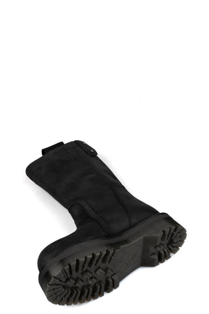 Rick Owens | AW26 - Dr. Martens quad sole pull on nubuck boot, DM02F1814