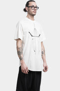 JULIUS_7 | Pre-Spring SS24 - Printed raglan T-Shirt, Off White