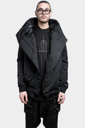 JULIUS_7 | Pre-Spring SS24 - Oversized hooded jacket