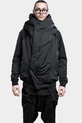 JULIUS_7 | Pre-Spring SS24 - Oversized hooded jacket