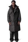 GTX padded hooded coat, Black