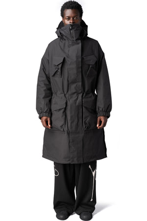Y-3 | AW26 - GTX padded hooded coat, Black KR1097