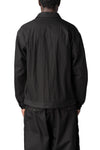 Chest pocket lined wool jacket, Black
