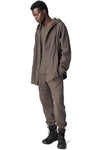 Cotton jogging pants, Mushroom Brown