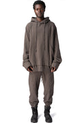 Cotton jogging pants, Mushroom Brown