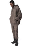 Cotton hoodie, Mushroom Brown