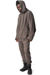 Cotton hoodie, Mushroom Brown