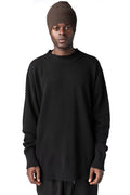 Destroyed knitted cashmere wool beanie, Tobacco
