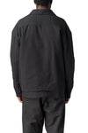 Comfort padded textured cotton jacket, Black