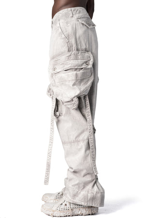 Julius_7 | AW26 - Wide cargo trousers, Plaster 957PAM16-PL