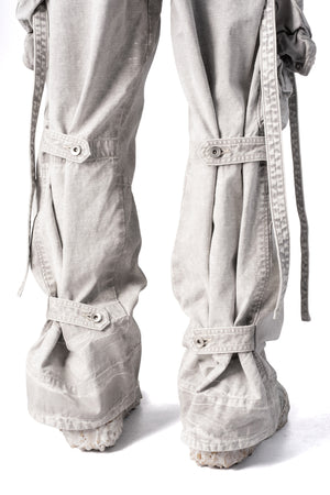 Julius_7 | AW26 - Wide cargo trousers, Plaster 957PAM16-PL