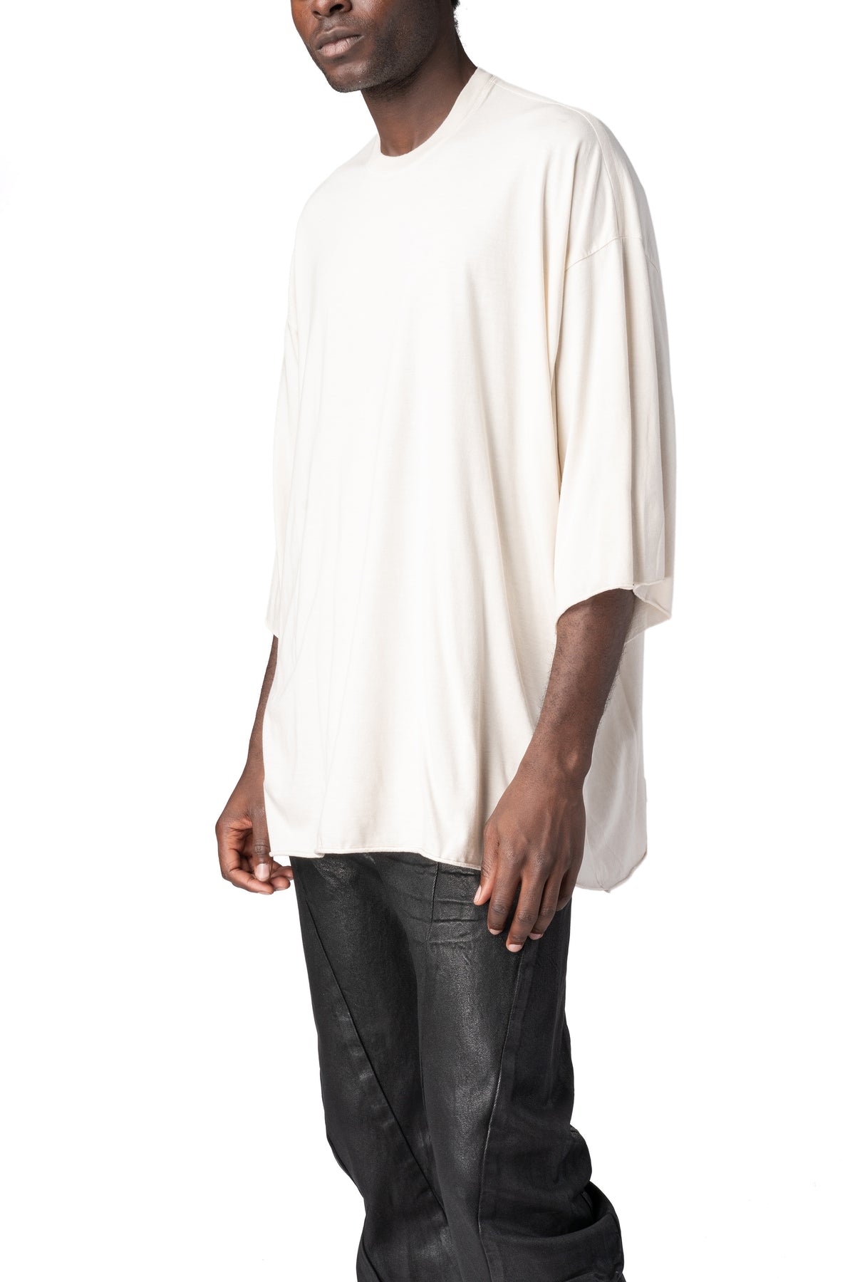 Julius_7 | AW26 - Oversized modal jersey T-shirt, Off White 957CUM19