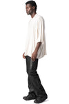 Oversized modal jersey T-shirt, Off White