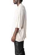 Oversized modal jersey T-shirt, Off White
