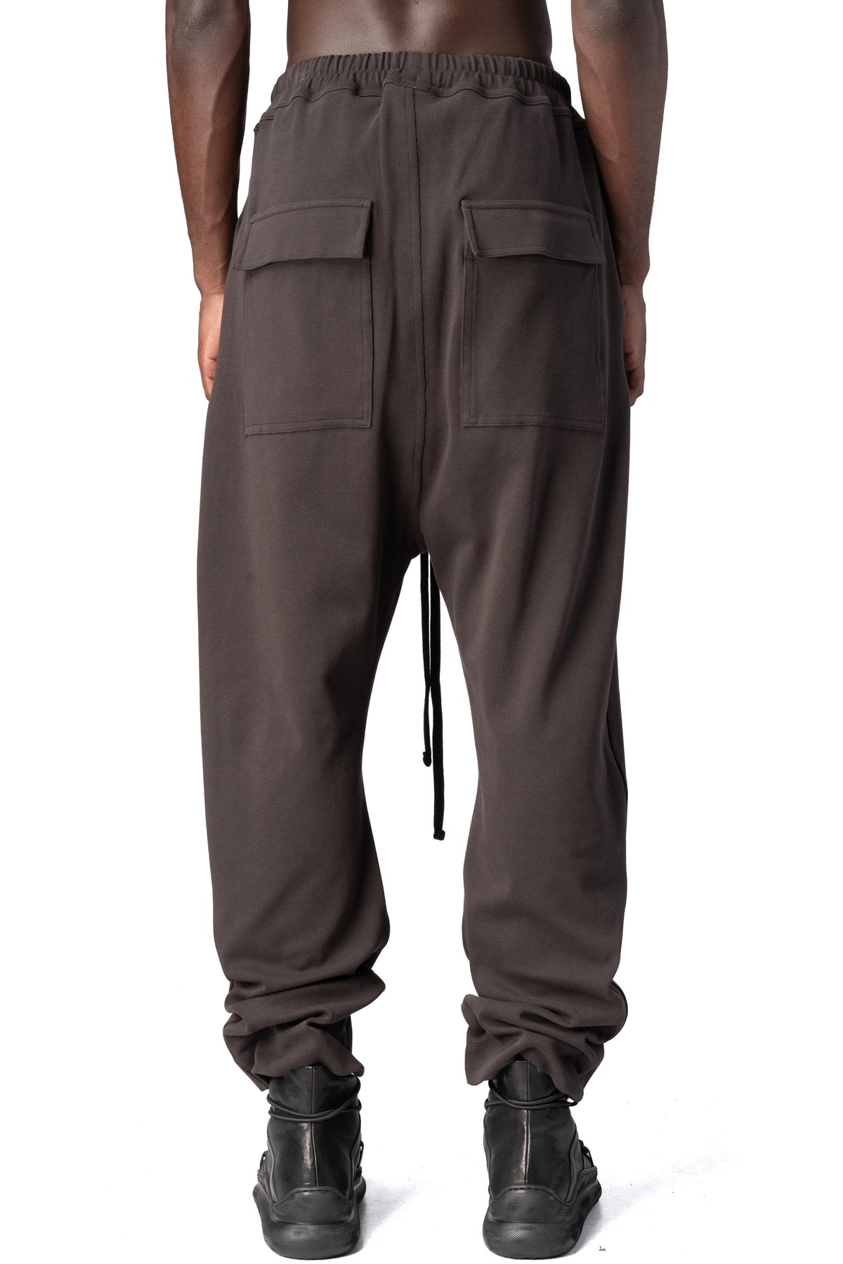 Thom Krom | AW26 - Low Crotch Trousers, Cold Brown MST526