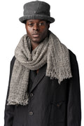Cotton cupro derby hat, Carbon