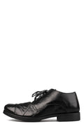 Wrinkled calfskin derbies
