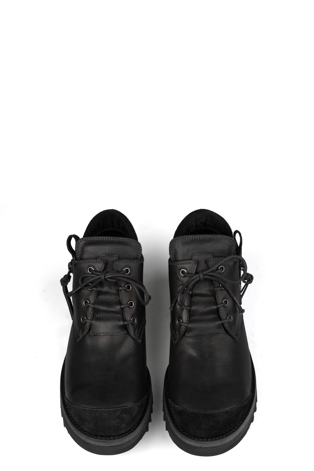 Horsehide boots, Black