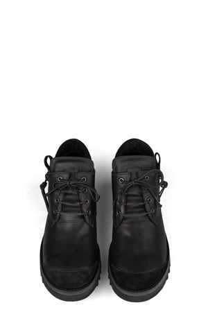 Horsehide boots, Black