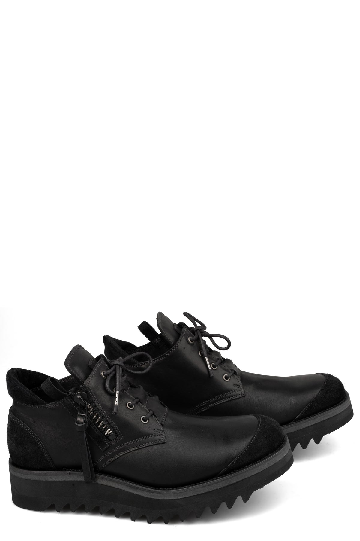 Horsehide boots, Black