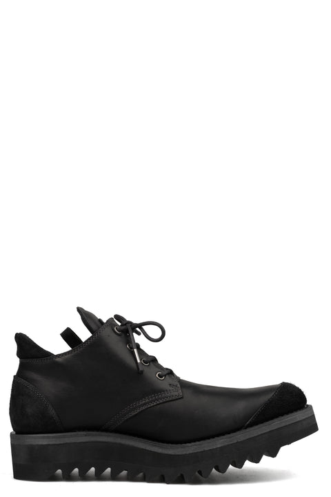 Horsehide boots, Black
