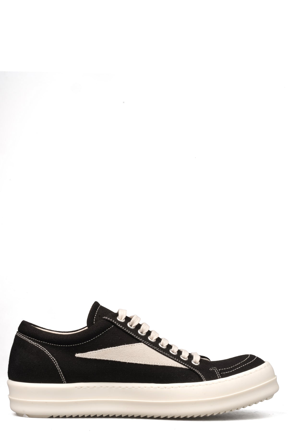 Vintage Sneaks denim sneakers, Black/Milk/Milk