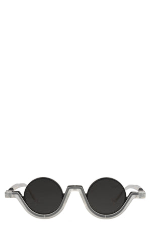 CL0024 x Raster Square Sunglasses, Crystal Matte