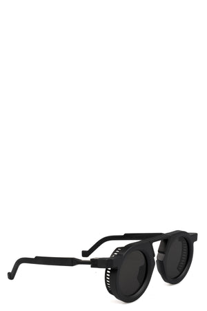 BL0063 Round Sunglasses, Black