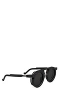 BL0063 Round Sunglasses, Black