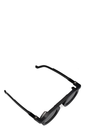 BL0063 Round Sunglasses, Black