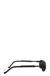 BL0049 Round Sunglasses, Black Matte