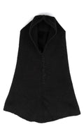 Cashmere silk hooded neck warmer