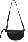 Calfskin leather shoulder bag