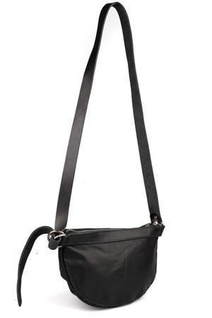 Calfskin leather shoulder bag