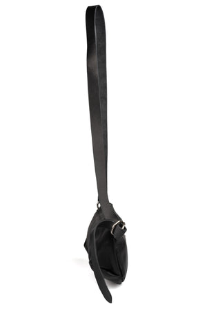 Calfskin leather shoulder bag