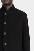 Forme D'Expression | AW25 - Clergy coat, Black, HC130 L86B