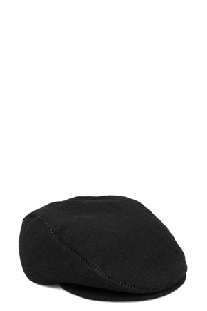Wool cashmere flat cap