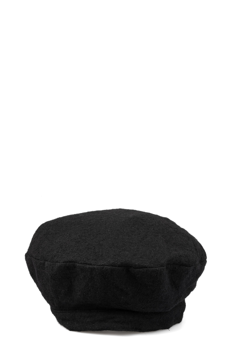 Wool beret, Black